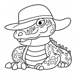 Krokotiili Hatulla Varityskuva 21971-4797