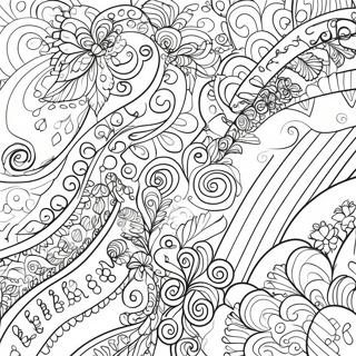 Rohkeat Raidalliset Kuviot Varityskuva 22749 4973