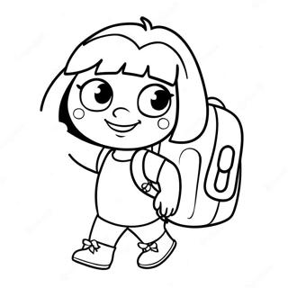 Dora Tutkimusmatkailija Reppunsa Kanssa Varityskuva 24532-5347