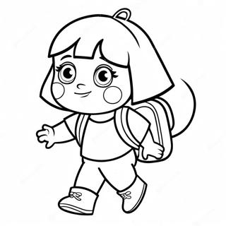 Dora Tutkimusmatkailija Reppunsa Kanssa Varityskuva 24532-5348