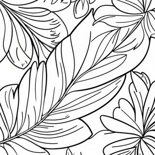 Varikas Trooppinen Lehti Varityskuva 26339-5757