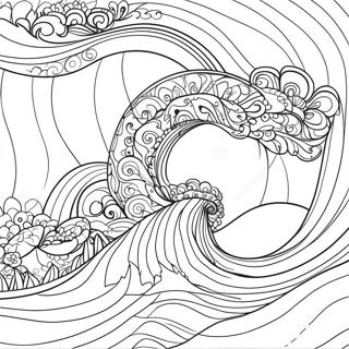 Dynaamiset Aallot Varityskuva 26439-5779