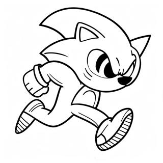 Super Sonic Juoksee Nopeasti Varityskuva 2660-508