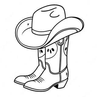 Kaukopartion Hattu Ja Saappaat Varityskuva 27378 5962