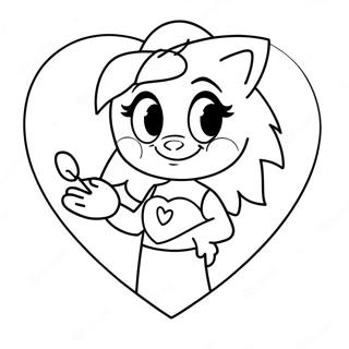 Amy Rose Sydamen Kanssa Varityskuva 27750-6038