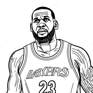 Lebron James Toiminnassa Varityskuva 28308-6157