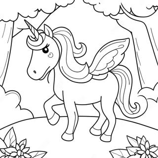 Sopo Yksisarvinen Fantasiametsassa Varityskuva 289 283