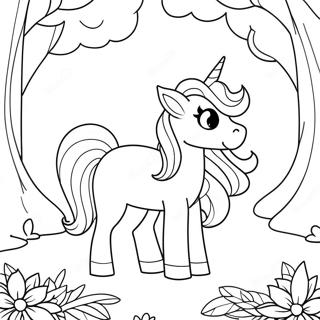 Sopo Yksisarvinen Fantasiametsassa Varityskuva 289 284