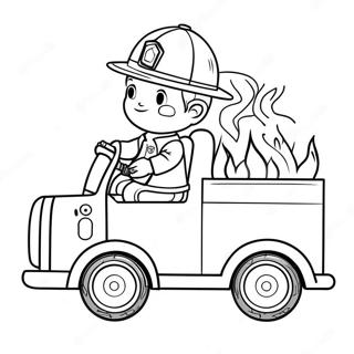 Sopo Palomies Ajamassa Paloautoa Varityskuva 30300-6602