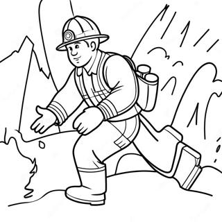 Sankari Palomies Pelastamassa Lasta Varityskuva 30301-6607