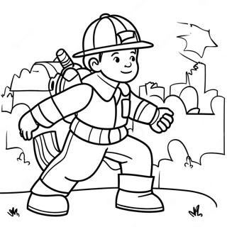 Sankari Palomies Pelastamassa Lasta Varityskuva 30301-6608