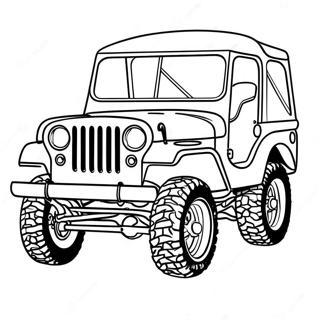 Klassinen Jeepin Maastoajovarityskuva 30812-6714