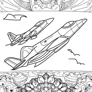 Vintage Suihkukone Retrodesignilla Varityskuva 33167-7248