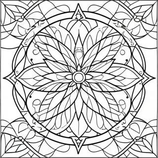 Geometriset Lasimaalauskuviot Varityskuva 33716-7363