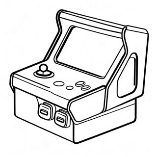 Retro Arcade Pelikonsoli Varityskuva 34970-7644