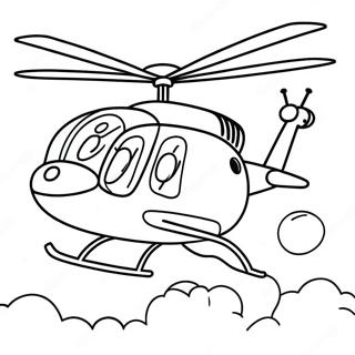 Varikas Helikopteri Taivaalla Varityskuva 38830-8474