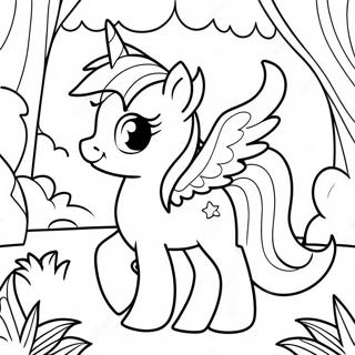 Twilight Sparkle Taianomaisessa Metsassa Varityskuva 39286-8576