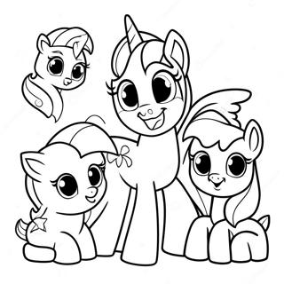 Twilight Sparkle Ystavien Kanssa Varityskuva 39287-8578