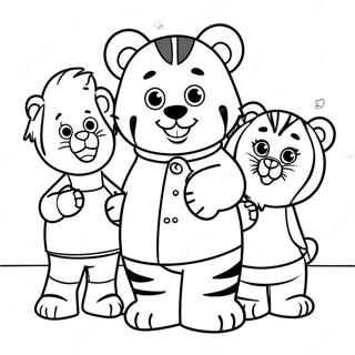 Daniel Tiger Leikkii Ystavien Kanssa Varityskuva 39456-8616