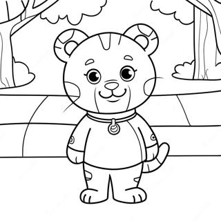 Daniel Tiger Naapurustossa Varityskuva 39457-8617