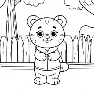 Daniel Tiger Naapurustossa Varityskuva 39457-8618