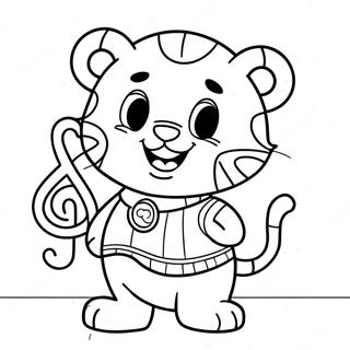 Daniel Tiger Laulaa Laulua Varityskuva 39458-8622