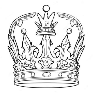 Kuningas Majesteettinen Kruunu Varityskuva 41543-9086