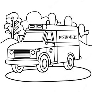 Ambulanssi Pelastamassa Potilasta Varityskuva 41729 9130