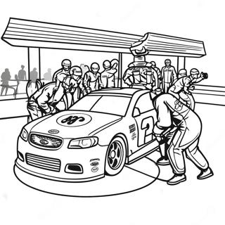 Nascar Pitstop Tilanne Varityskuva 41822-9141