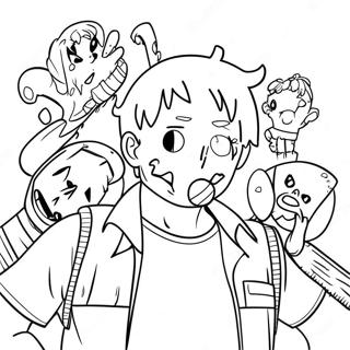 Chainsaw Man Ystavien Kanssa Varityskuva 42730 9342