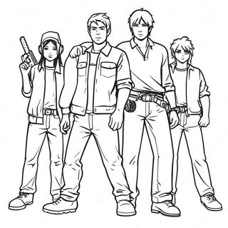 Chainsaw Man Ystavien Kanssa Varityskuva 42730 9343