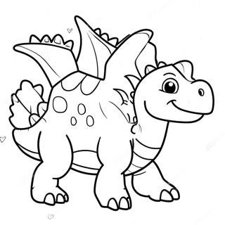 Stegosaurus Värityskuvat