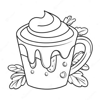 Herkkullinen Kuuma Suklaa Vaahdotetulla Kermalla Varityskuva 43473 9509