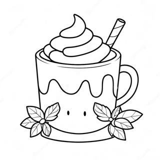 Herkkullinen Kuuma Suklaa Vaahdotetulla Kermalla Varityskuva 43473 9512