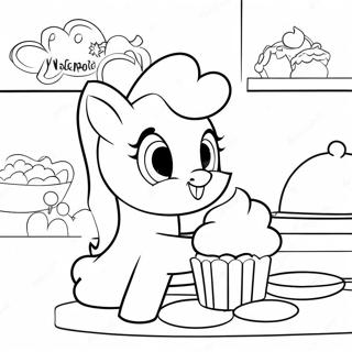 Pinkie Pie Leipomassa Kuppikakkuja Varityskuva 45140 9886