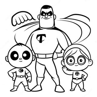 Incredibles Perhe Varityskuvassa 48528-10612