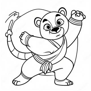 Kung Fu Panda Tiikeri Harjoittelee Varityskuva 48976 10720