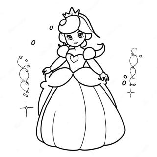 Prinsessa Peach Värityskuvat