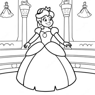 Prinsessa Peach Värityskuvat