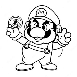 Wario Pitelee Kultaista Kolikkoa Varityskuva 50167-10973