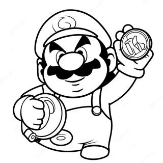 Wario Pitelee Kultaista Kolikkoa Varityskuva 50167-10974