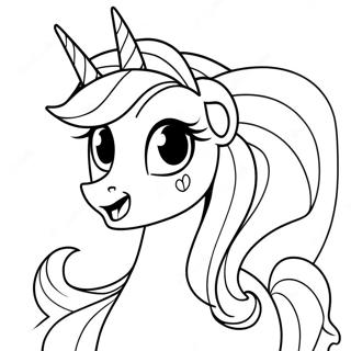 Prinsessa Celestia Kimaltelevalla Harjalla Varityskuva 51363-11232