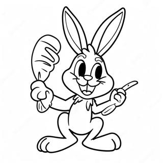 Bugs Bunny Porkkanan Kanssa Varityskuva 51447-11250