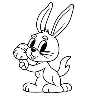 Bugs Bunny Porkkanan Kanssa Varityskuva 51447-11252