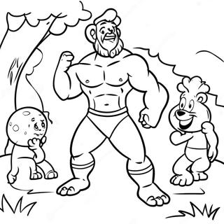 Hercules Suorittaa Kaksitoista Tyota Varityskuva 52096-11408