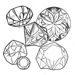 Harvinainen Jalokivi Varityskuva 52283-11430