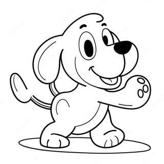 Iloinen Pluto Jahtaa Palloa Varityskuva 52756-11545