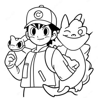Ash Ketchum Charizardin Kanssa Varityskuva 53303 11665