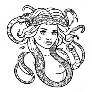 Medusa Varikkailla Kaarmeilla Varityskuva 53831-11771