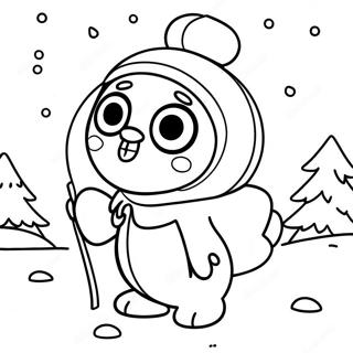 Pororo Lumisessa Seikkailussa Varityskuva 56377-12337